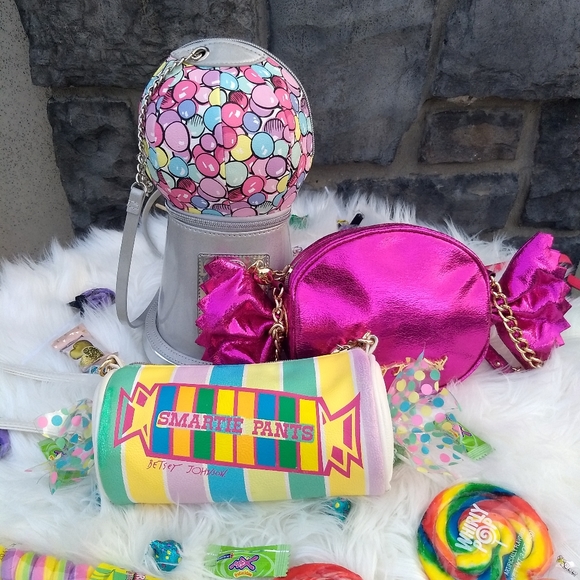 SMARTIES SOLD Betsey Johnson Smarties Gumball Machine Candy Wrapper Bundle - Picture 3 of 16